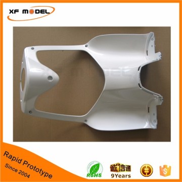 CNC ABS plastic parts painting Glossy White color