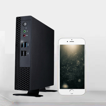 Compact Dual Core Mini PC with 6 USB Ports and Ethernet: Ideal for Business Use