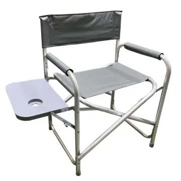 Portable Outdoor Furniture: Heavy Duty Lightweight Folding Directors Chairs and Aluminum Camping Chairs with Side Tables