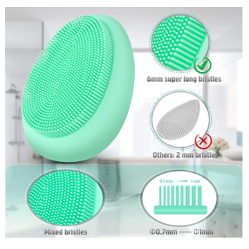 Scrubber per faccia in silicone personalizzato