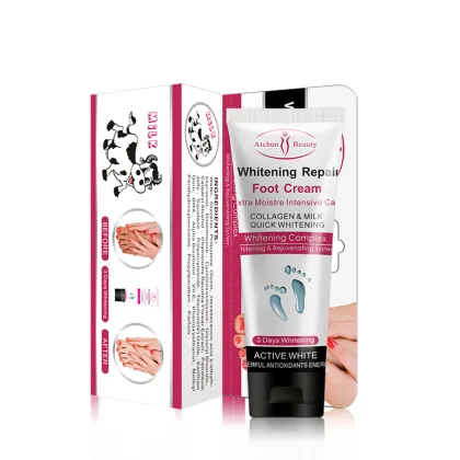 Aichun Beauty Milk Foot Care Cream: Whitening and Repair for Natural Foot Care