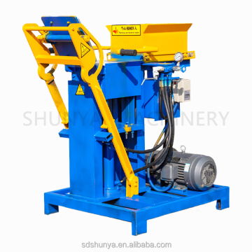 Sy2-25 Tonziegel Making Machine: Hydraulische Presse für halbautomatische ineinandergreifende Tonsteine