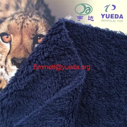 Double Face Fur, Double Side Fur, Double faced fleece fabric