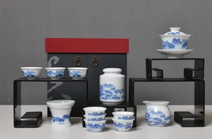 ceramic  tea  set