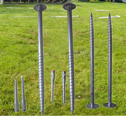 Ground Screw Ground Pile For Solar Photovoltaic Mounting