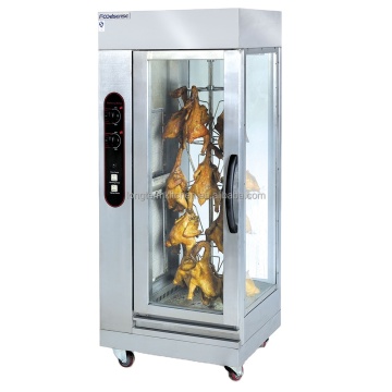 Commercial Rotisserie Chicken Equipment: 220V 50Hz Rotisserie Grills and Smokers with 3/6/9 Rods