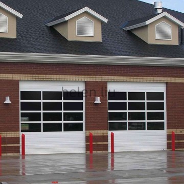 Anti-theft alarm function garage door