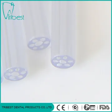 Plastic Dental Air Water Syringe Tips Without Core