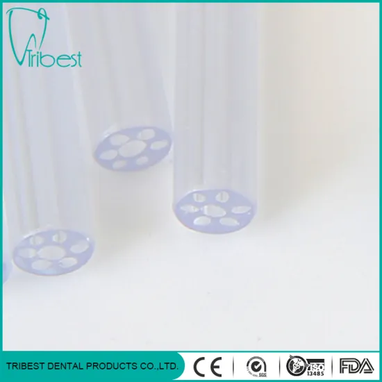 Plastic Dental Air Water Syringe Tips Without Core