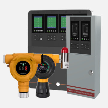 Industrial Wired IoT Gas Analyzer: fosfine, waterstofsulfide en zuurstofdetectiealarm