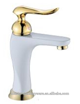 ceramic white basin faucet old style 2103