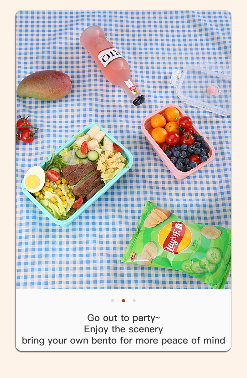 silicone lunch box MFZ-L007