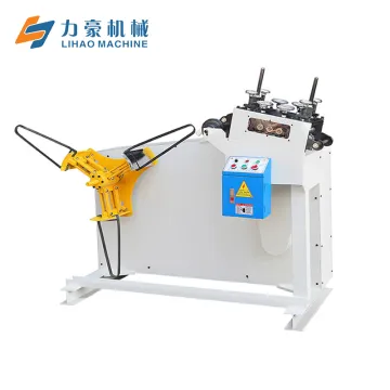 Hydraulic Decoiler with Straightening Machine for Metal Sheet Coil Uncoiling and Straightening