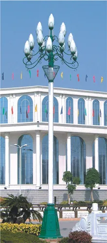 Stainless Steel or Iron Steel Courtyard Lamp