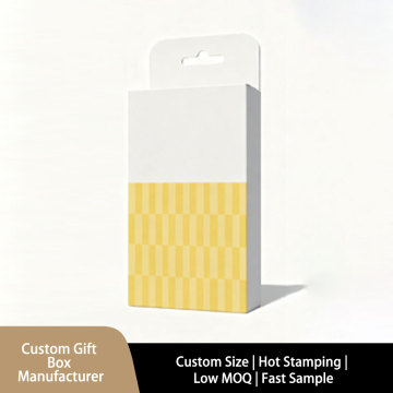 Hang Tab Display Retail Carton