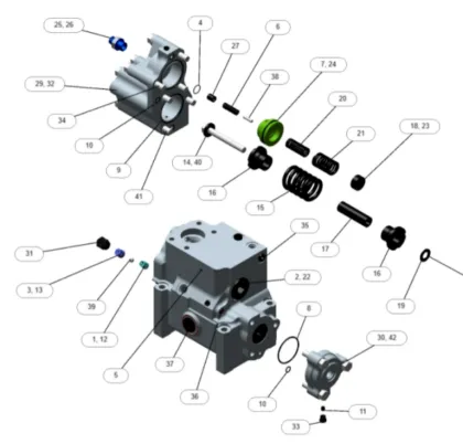 128-5347 VALVE G -STER CAT Genuine Original
