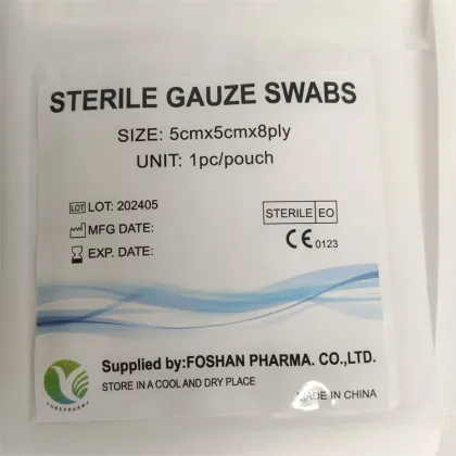 Medical Cotton Sterile Gauze Swab