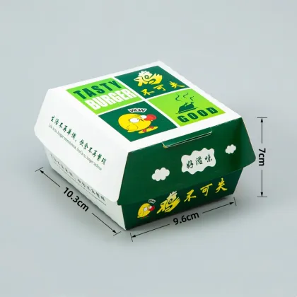 JIMIDOMI Custom Disposable Fast Food Packaging - Burger Boxes
