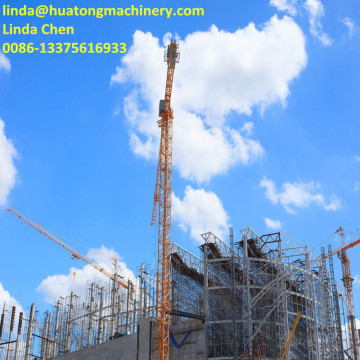 numerical-control manufacturing piece mounted tower crane