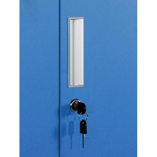 Sturdy Day Use Lockers Narrow Frame 12 Door  Gym Metal Lockers Manufactory