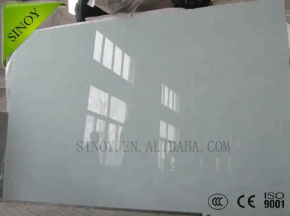 White Painted Glass Vidrio Pintado en Blanco for Kitchen Wall Glass