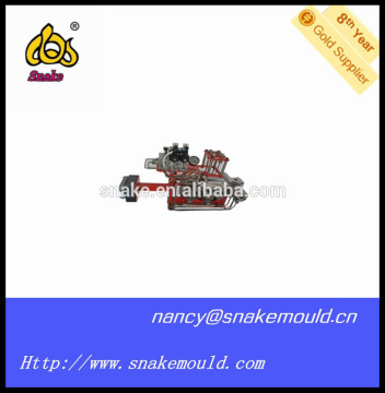 Oilcylinder hot runner system for plastic injection moulding