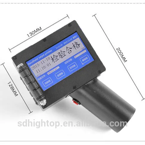 530 Portable Digital Ink jet Printer Computer Control Inkjet Printer Manual Date Ink Jet Printer