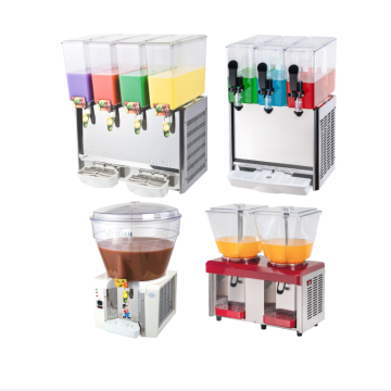 RM Big Restaurant Kustom Plastik Barrel Buah Buah Minuman Industri Minuman Jus Dispenser Dispenser Dengan Cangkir, Ketuk, Dudukan, Kampot