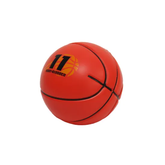 Wholesale Custom Logo PU Rubber Bouncing Basketball & Fun Stress Relief Squeezable Toys
