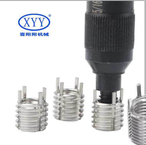 Stainless Steel Key Locking Threaded Insert Fasteners for Wire