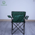 Chaise de camping portable pliante pas cher avec accoudoirs