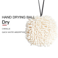 Chenille Soft Smooth Hand Drying Ball Hand Towel