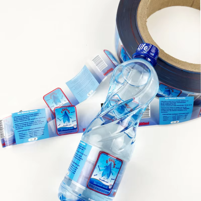 Self-Adhesive Plastic Bottle Labels with Logo Printing