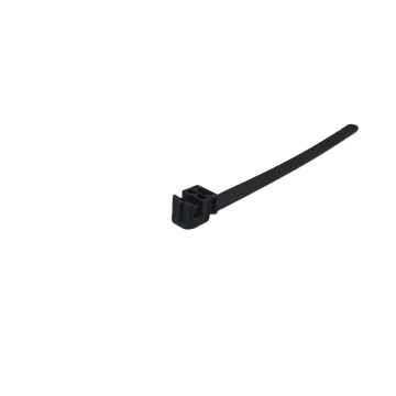 Nylon Cable Ties, Clamps, and Straps - 66 Pack, 66 Material, Flat Head, Plastic