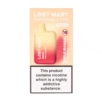 Partihandel förlorade Mary BM600 engångs e-cigaretter pod