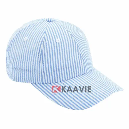 summer Monogrammed Seersucker Baseball Hat 2017 new meek era