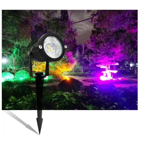 La luce spot aumenta la visualizzazione dell&#39;illuminazione a LED a colori RGB