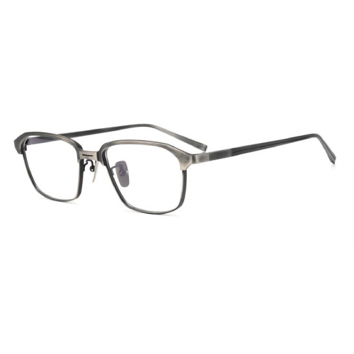 Halbfächer Titanium verschriebener Designer neue coole Brille