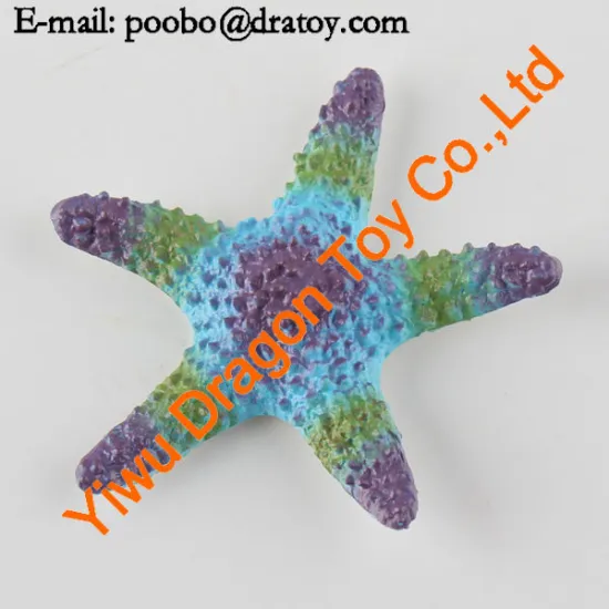 colorful plastic starfish toy manufacturer