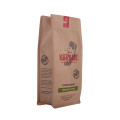 Kraft Coffee Box Bottom Packing Bag con valvola