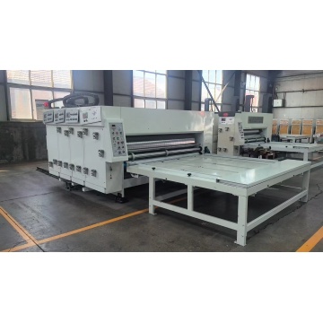 Chain feeder printer slotter machine for carton