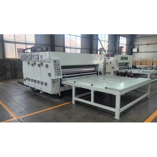 Chain feeder printer slotter machine for carton