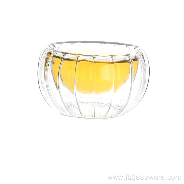 Double Wall Glass Tea Cup