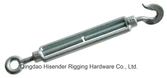 DIN1480 Turnbuckle, Common Malleable Turnbuckle, E. Galvanized