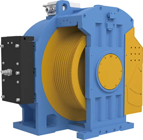 Hot Sales Permanent Magnet Gearless Elevator Traction Machine