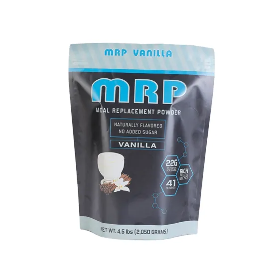 Stand Up Zip Lock Packaging Bag With Logo