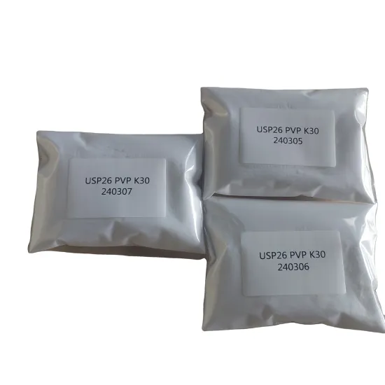 China Factory Offers High-Quality Polyvinylpyrrolidone (PVP) Excipients: PVP K90 and PVP K30 Powder