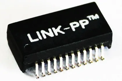 Black 350uh Single Lan Transformer Rohs Compliant Lpxxxxnl Tdm-240ne