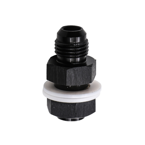 Motorcycle modified fuel connector