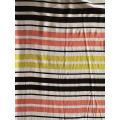 Stripe Design Rayon Challis 30S Light Printing Fabric